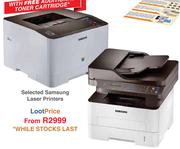 Samsung Laser Printers With Free Additional Toner
