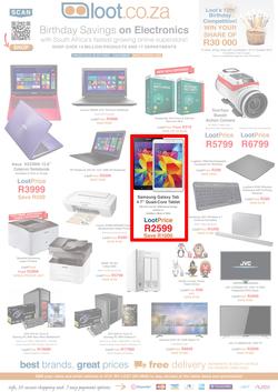 Loot : Birthday Savings on Electronics (20 Oct - 2 Nov 2015), page 1