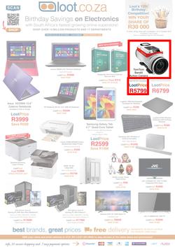 Loot : Birthday Savings on Electronics (20 Oct - 2 Nov 2015), page 1