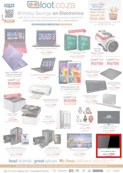 Loot : Birthday Savings on Electronics (20 Oct - 2 Nov 2015), page 1