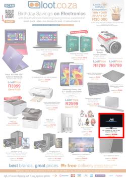 Loot : Birthday Savings on Electronics (20 Oct - 2 Nov 2015), page 1