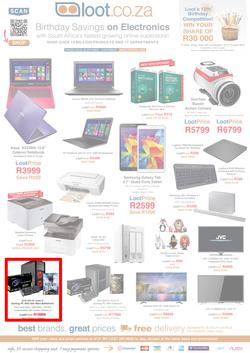Loot : Birthday Savings on Electronics (20 Oct - 2 Nov 2015), page 1