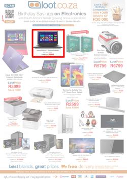 Loot : Birthday Savings on Electronics (20 Oct - 2 Nov 2015), page 1