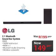 LG 2.1 Bluetooth Sound Bar System SH4