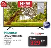 Hisense 43" Smart UHD LED TV 43AG100UW