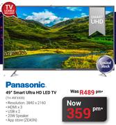 Panasonic 49" Smart Ultra HD LED TV TH-49FX435