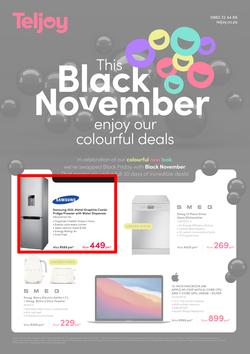 Teljoy : Black November (1 November - 30 November 2021), page 1