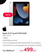 Apple 10.2" Ipad 9 WiFi 64GB MK2L3HC/A