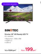 Sinotec 39" HD Ready LED TV STL-39VN88E