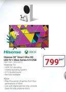 Hisense 58" Smart Ultra HD LED TV + Xbox Series S 512GB 58A7100G + RRS-00012