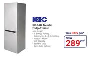 KIC 344L Metallic Fridge/Freezer KBF 639 ME