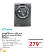 Candy 7Kg Anthracite Smart Pro Front Loader Washing Machine CSO1275TR3R/1-ZA