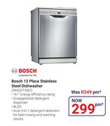 Bosch 12 Place Stainless Steel Dishwasher SMS2ITI06Z