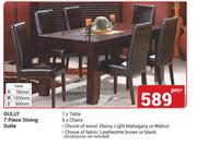 Gully 7 Piece Dining Suite