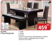 Ecipse 6 Piece Dining Suite