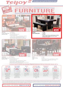 Teljoy : Welcomes Furniture (1 July - 31 July 2015), page 1