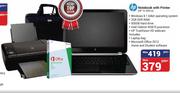 HP Notebook With Printer HP15-D001si