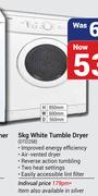 Defy 5kg White Tumble Dryer DTD258
