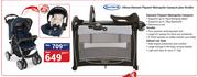 Bambino Ultima Element Playard Metropolis Campcot Plus Stroller
