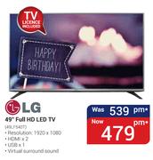 LG 49" Full HD LED TV 49LF540T