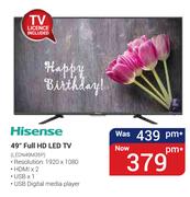 Hisense 49" Full HD LED TV LEDN49M35P