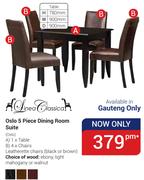 Linea Classica Oslo 5 Piece Dining Room Suite (Gauteng Only)