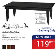 Linea Classica Oslo Coffee Table