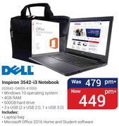 Dell Inspiron 3542-i3 Notebook