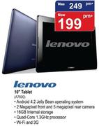 Lenovo 10" Tablet A7600