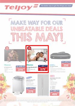 Teljoy : Make Way For Our Unbeatable Deals This May (2 May - 31 May 2016), page 1