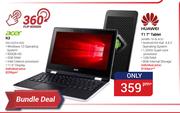 Acer R3 NX.GOZEA.005 + Huawei T1 7" Tablet AK888-7B-Black