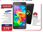 Samsung Grand Prime Plus AK888-7B-BLACK + Huawei T1 7" Tablet