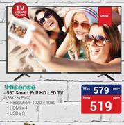 Hisense 55" Smart Full HD LED TV(55K220PWG)