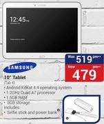 Samsung 10" Tablet Tab4