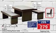 Linea Classica 5 Piece Dining Room Suite