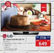 LG 55" Smart Full HD LED TV(55LF630)