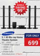 Samsung 5.1 3D Blu-Ray Home Theatre System HT-J5550
