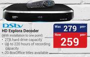 DSTV HD Explora Decoder(With Installation To One Point)