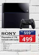 Sony Playstation 4 1TB Console With Game(PS4-3)