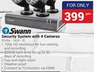 Swann Security System With 4 Cameras DVR4-1425-0