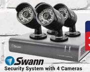 Swann Security System With 4 Cameras DVR4-1425-0