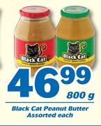 Black Cat Peanut Butter-800g Each