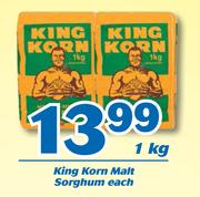 King Korn Malt Sorghum-1kg Each