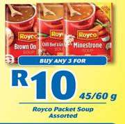 Royco Packet Soup-3x45/60g