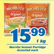 Morvite Instant Porridge-1kg Each