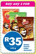 Simba Potato Chips-125g