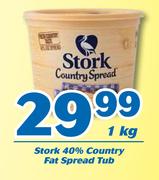 Stork 40% Country Fat Spread Tub-1kg