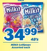 Milkit Lollipops-48's Each