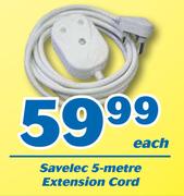 Savelec 5 Meter Extension Cord-Each