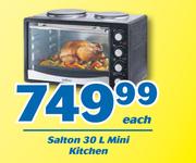 Salton 30Ltr Mini Kitchen-Each